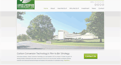 Desktop Screenshot of carbonconversiontechnology.com